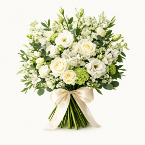 White & Green Elegant Bouquet