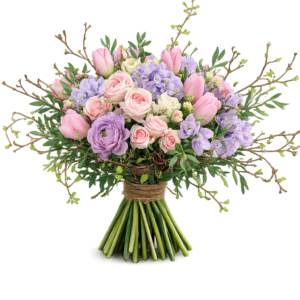 Organischer Bouquet – Natürlich und künstlerisch